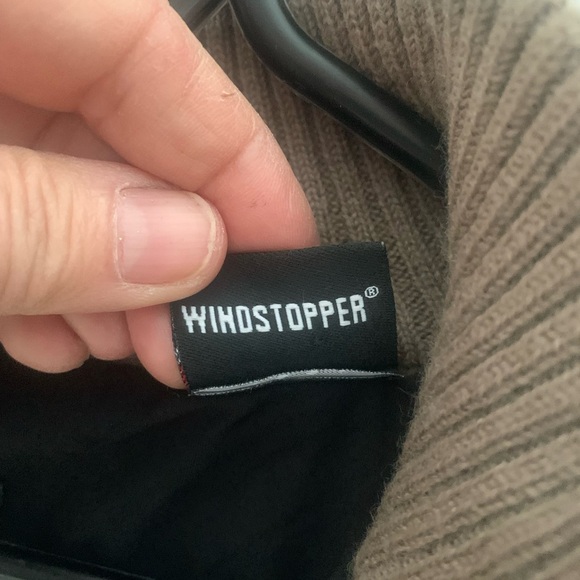 SUN ICE WINDSTOPPER| Lined Wool Quarter Zip Pullover - Picture 5 of 12